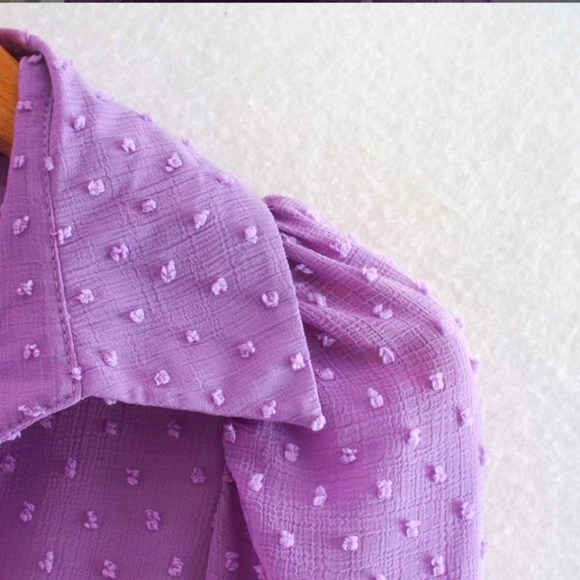 Purple Zara dress for size UK M - Picture 4 of 7